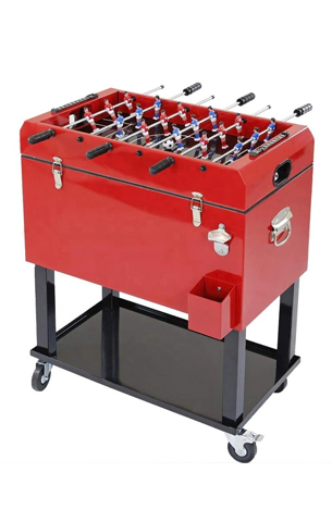 Foosball Rolling Cooler