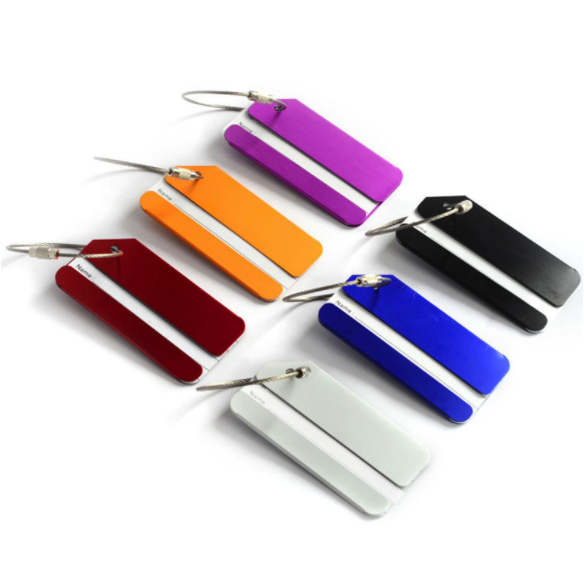 Aluminum Luggage Tag