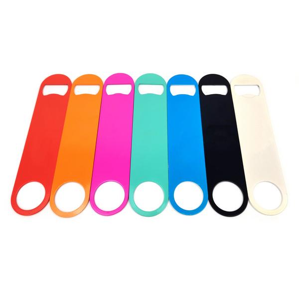 Paddle Style Colored Bottle Opener