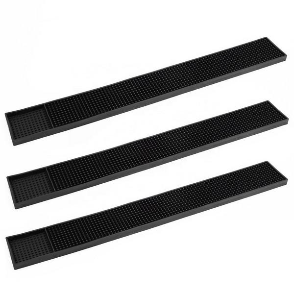 Soft PVC Bar Mat - 23 5/8'' x 4''