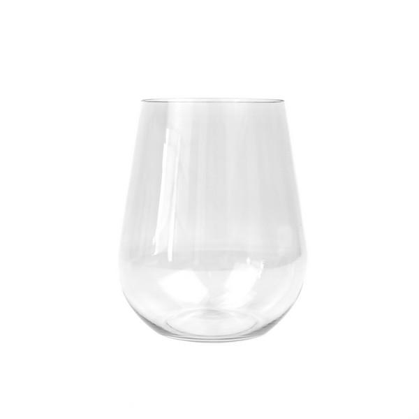 14oz Plastic Stemless Wine Glasses