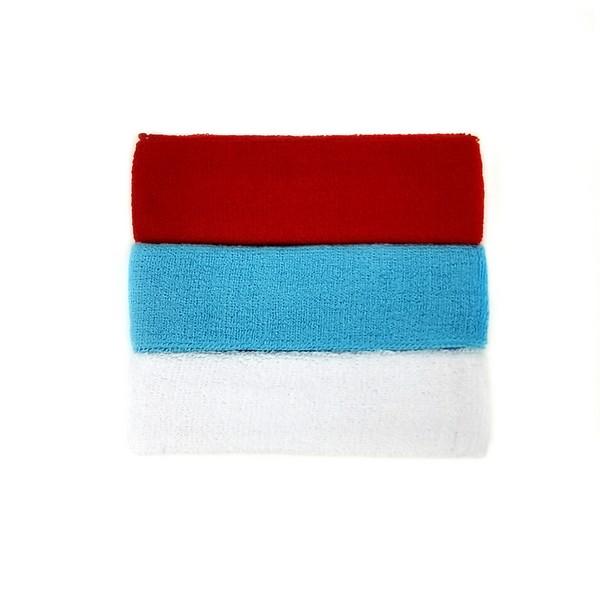 Terry cotton sweat head band