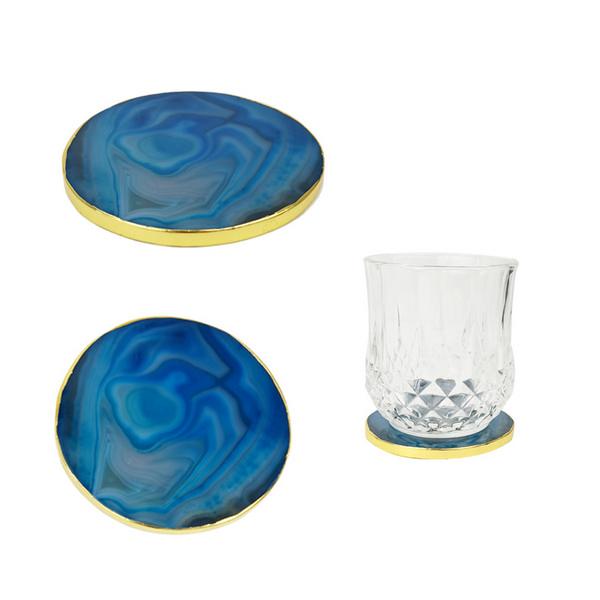  Natural Shape Agate Coaster