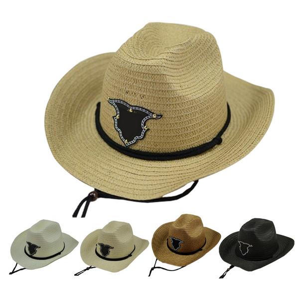 Western Cowboy Wheat Straw Hat