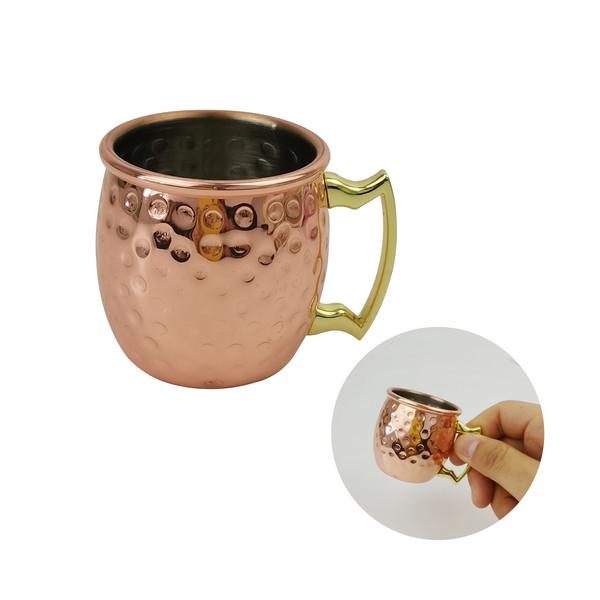 Hammered Mini Moscow Mule Mugs