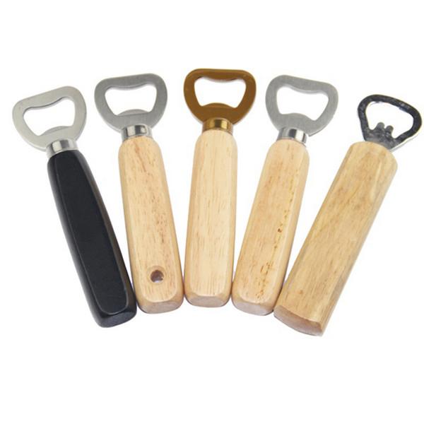 Natural Wood Handle Beer Opener