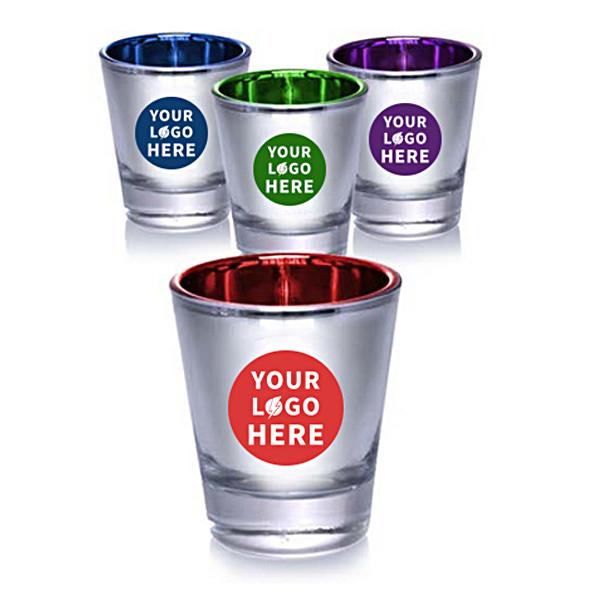 1oz Electroplated Shot Glass