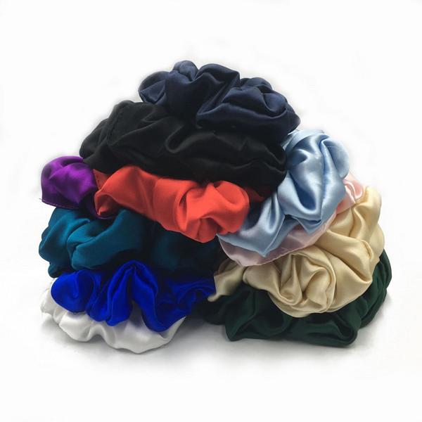 Silk Hair Scrunchies