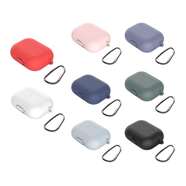 Silicone Earbuds Case & Carabiner Clip