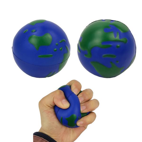 Earth Shaped Stress Ball