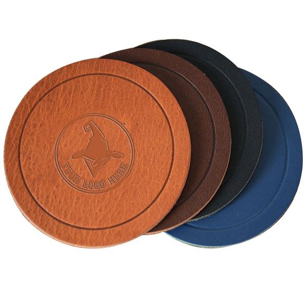 Leather Debossed Coasters