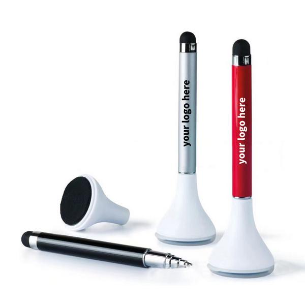 Soft Touch Stylus & Screen Cleaner Ball Point Pens