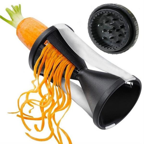 Funnel Shape Spiral Vegetable Slicer