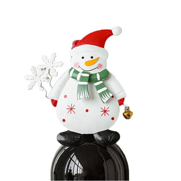 Snowman Wine Bottle Topper