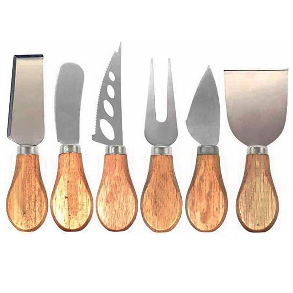 Cheese Knives & Tools With Wooden Handle