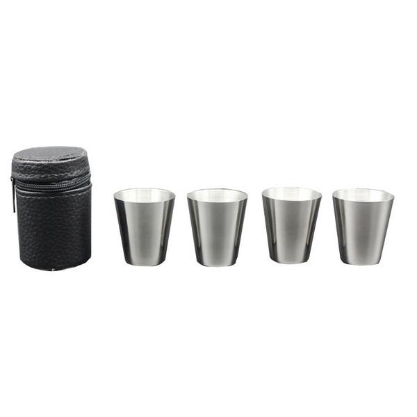 1oz Stainless Steel Shot Glass Set