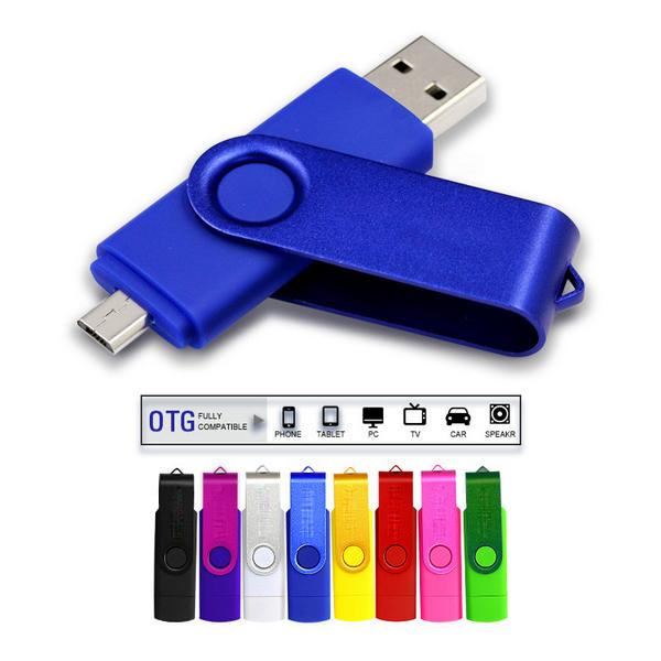 8G Dual-Use Swivel USB