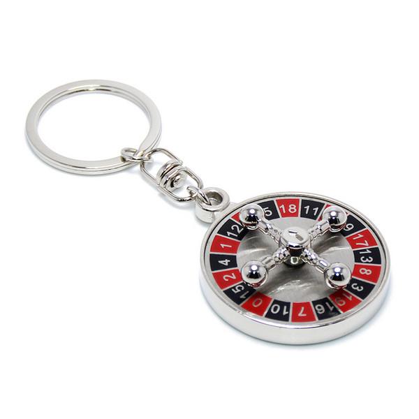 Roulette Wheel Key Chain