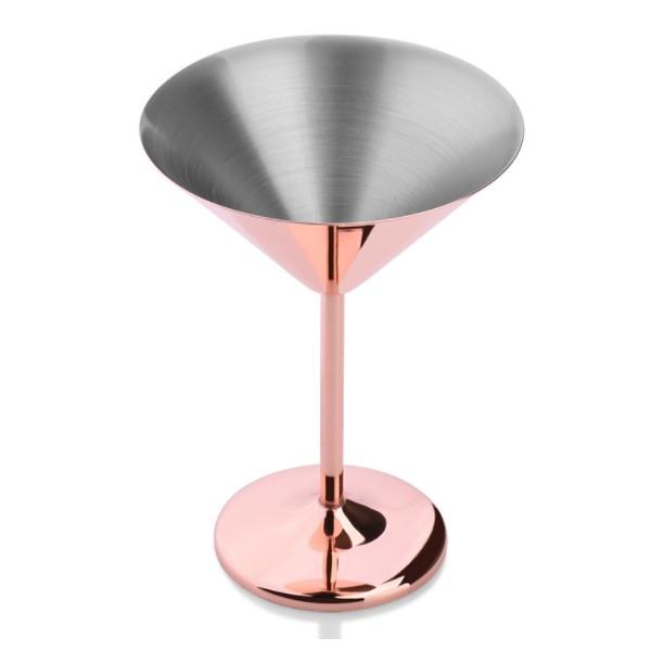 Stainless Steel Martini Glass