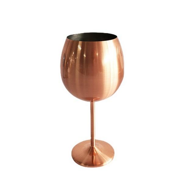 Long Stem Electroplated Wine Glasses