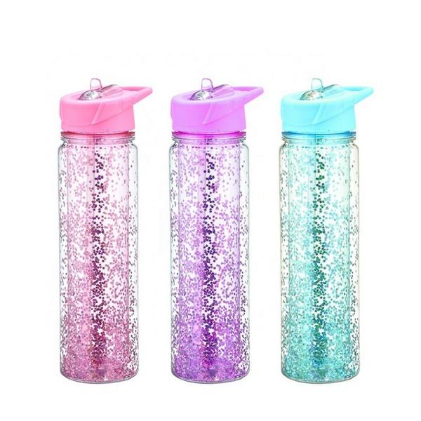 Glittery 17oz Water Bottle