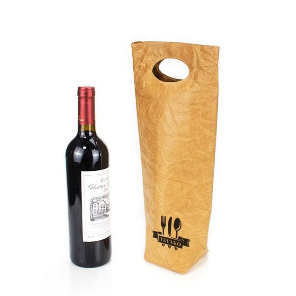 Reusable Tyvek Insulated Wine Bags